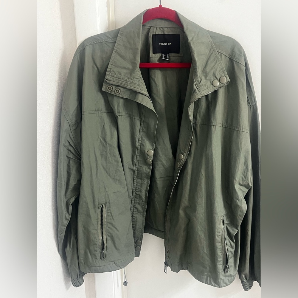 Forever 21 Olive Green Jacket